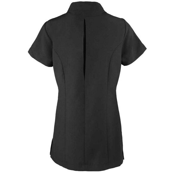 Premier Womens/Ladies Blossom Short Sleeve Tunic / Black - Picture 2 of 4